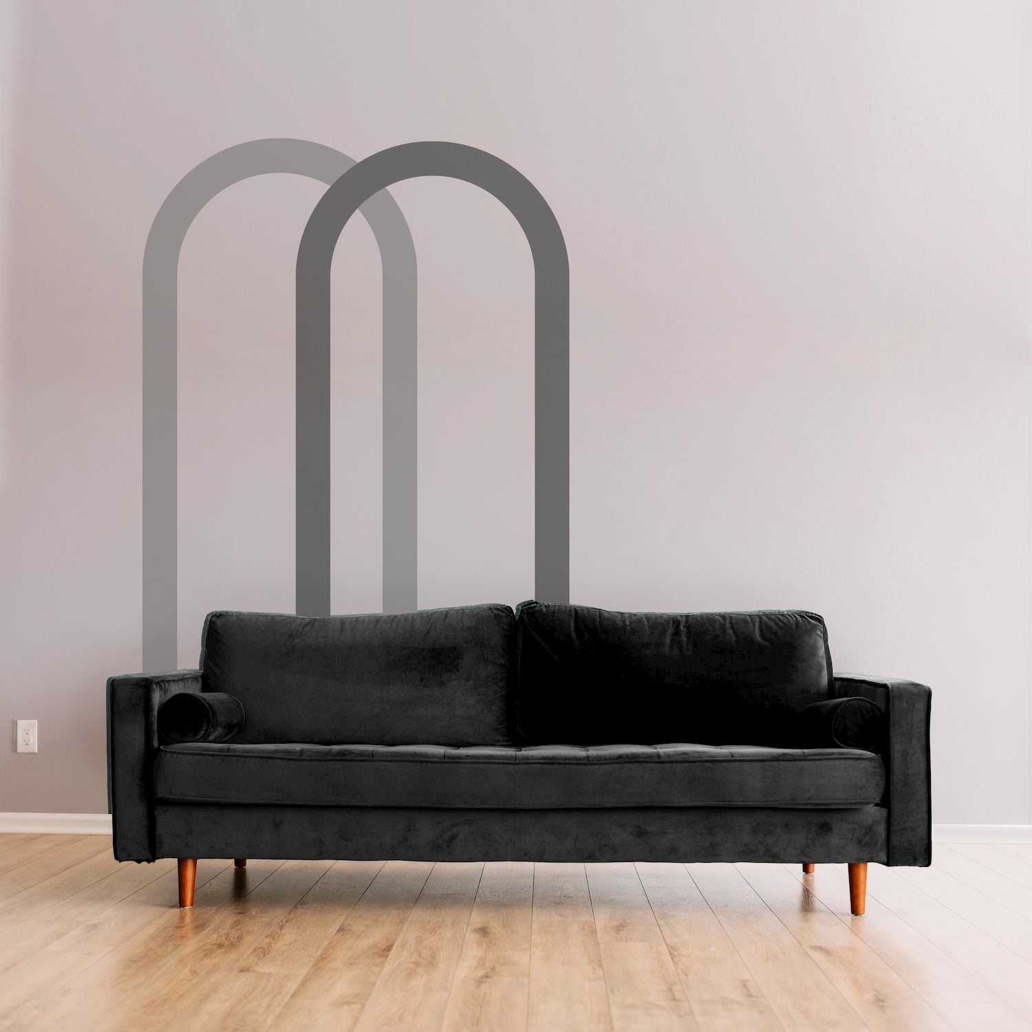 Double Arch Shape Wall Decals