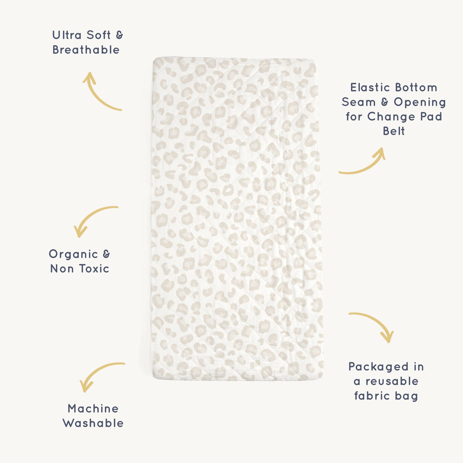Wild Organic Changing Pad Cover