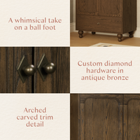 Astre Assembled Armoire by Nate Berkus