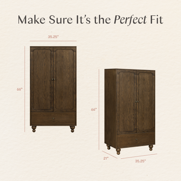 Astre Assembled Armoire by Nate Berkus