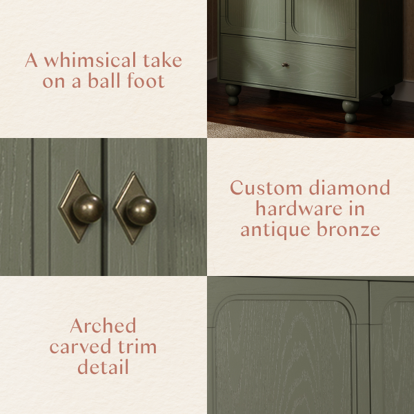 Astre Assembled Armoire by Nate Berkus