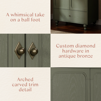 Astre Assembled Armoire by Nate Berkus