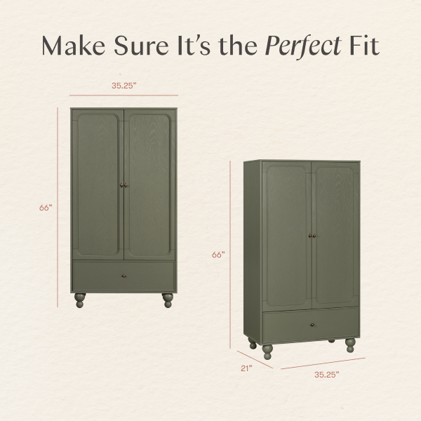 Astre Assembled Armoire by Nate Berkus