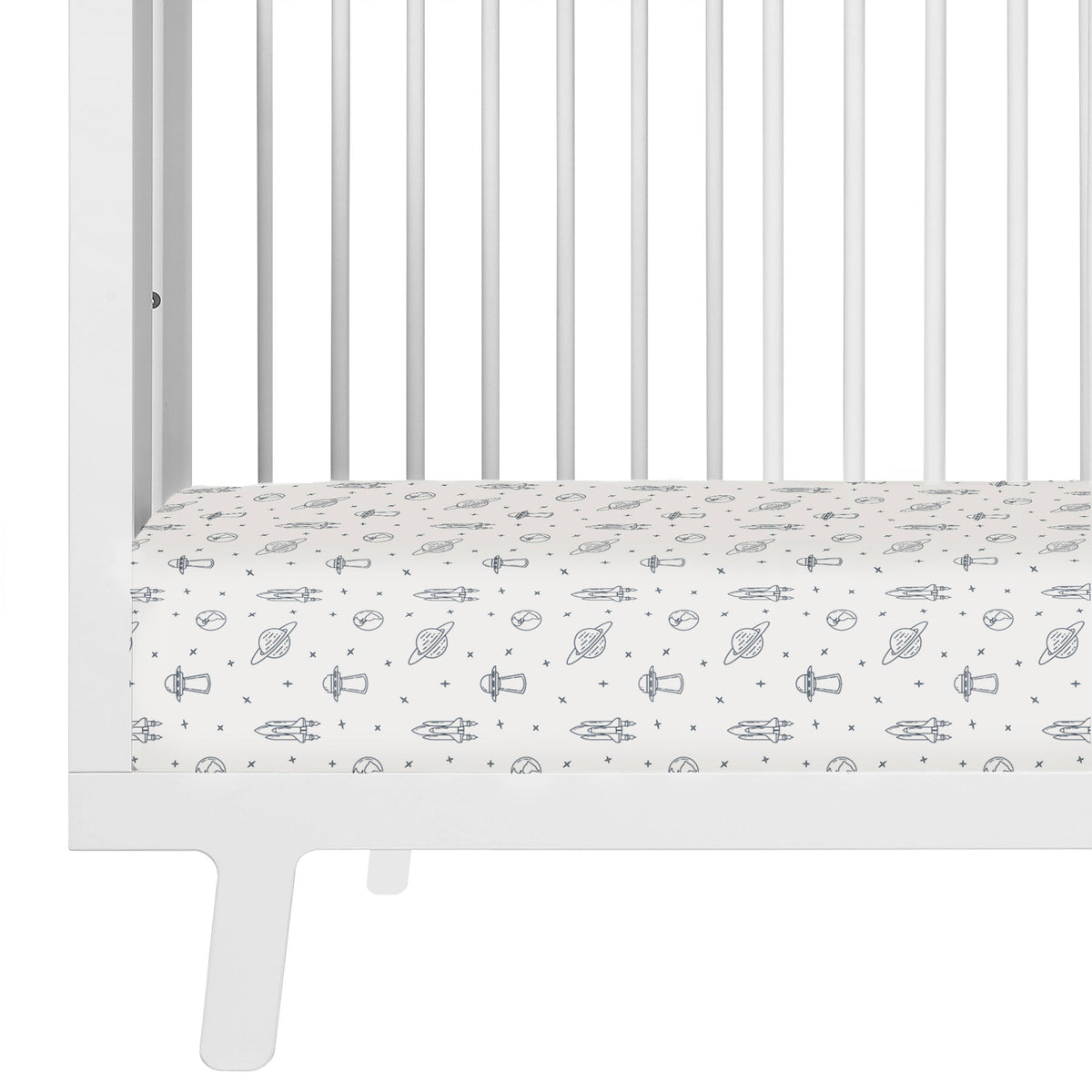 Celestial Organic Crib Sheet