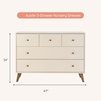 Austin 5-Drawer Dresser