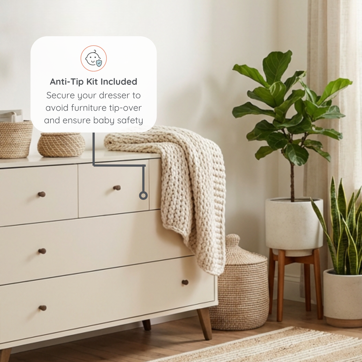 Austin 5-Drawer Dresser