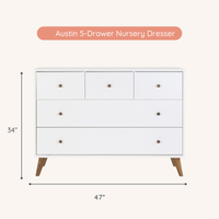 Austin 5-Drawer Dresser