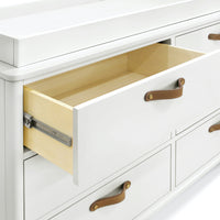 Tanner 6-Drawer Assembled Dresser in Warm White