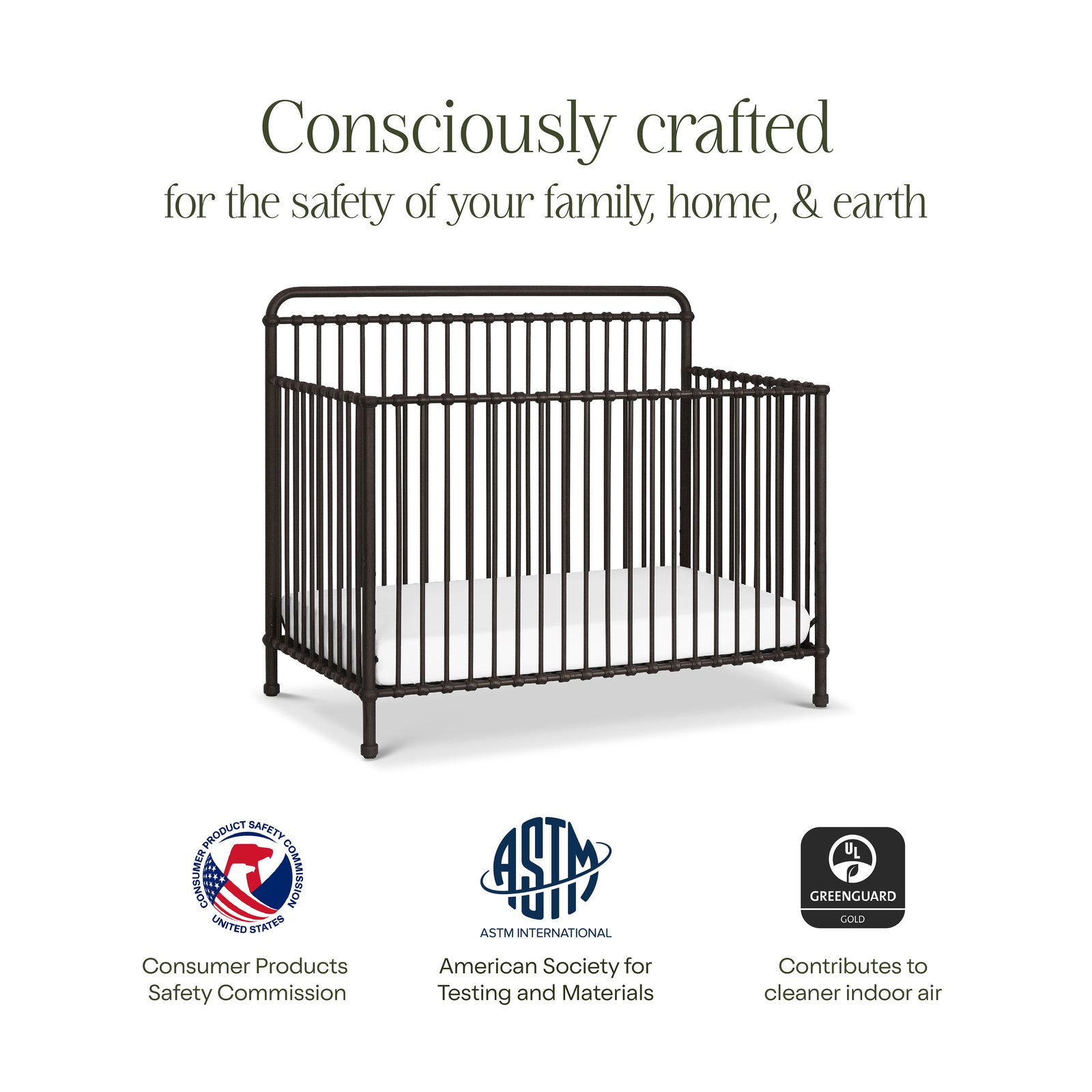 Winston 4-in-1 Convertible Crib