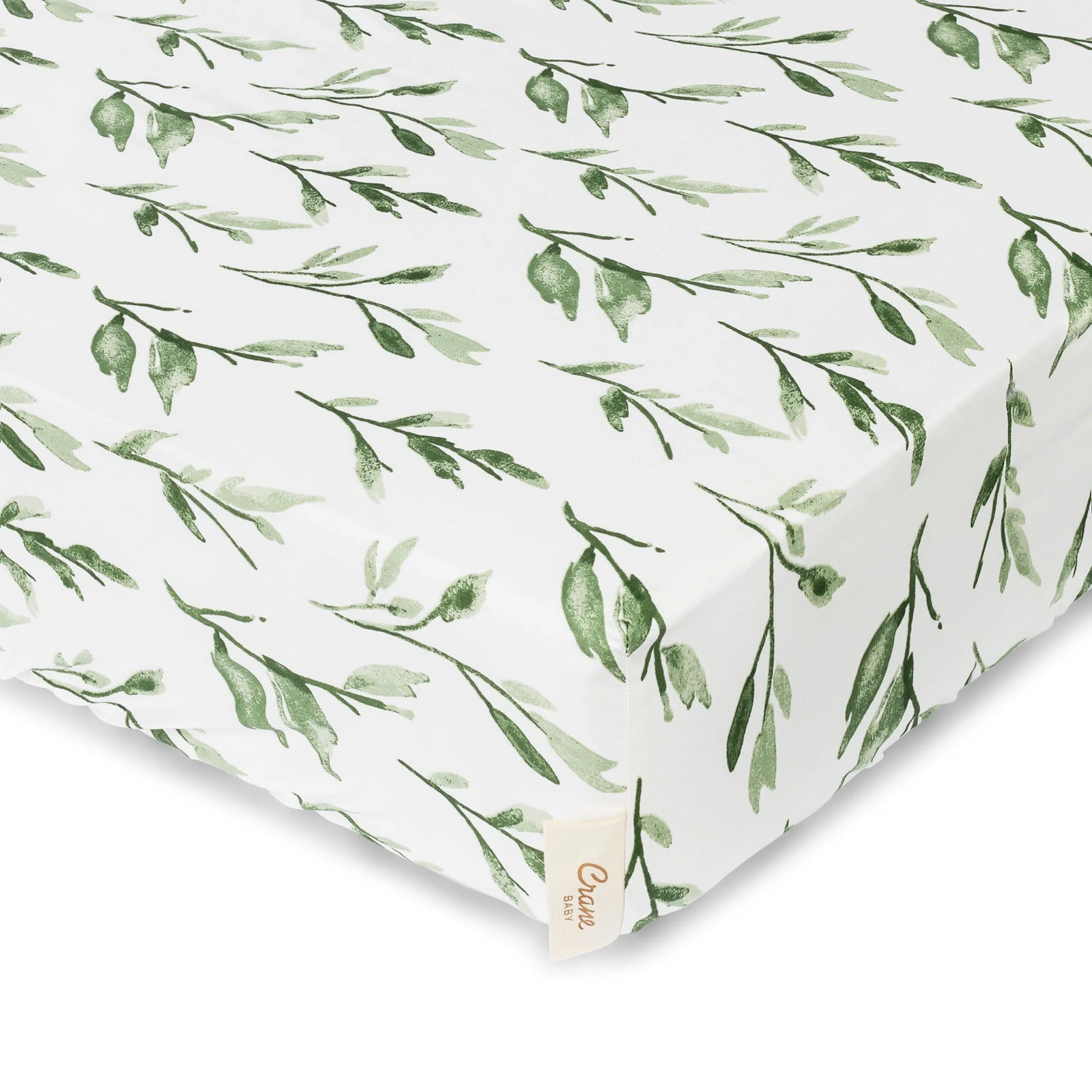Parker Leaf Crib Sheet