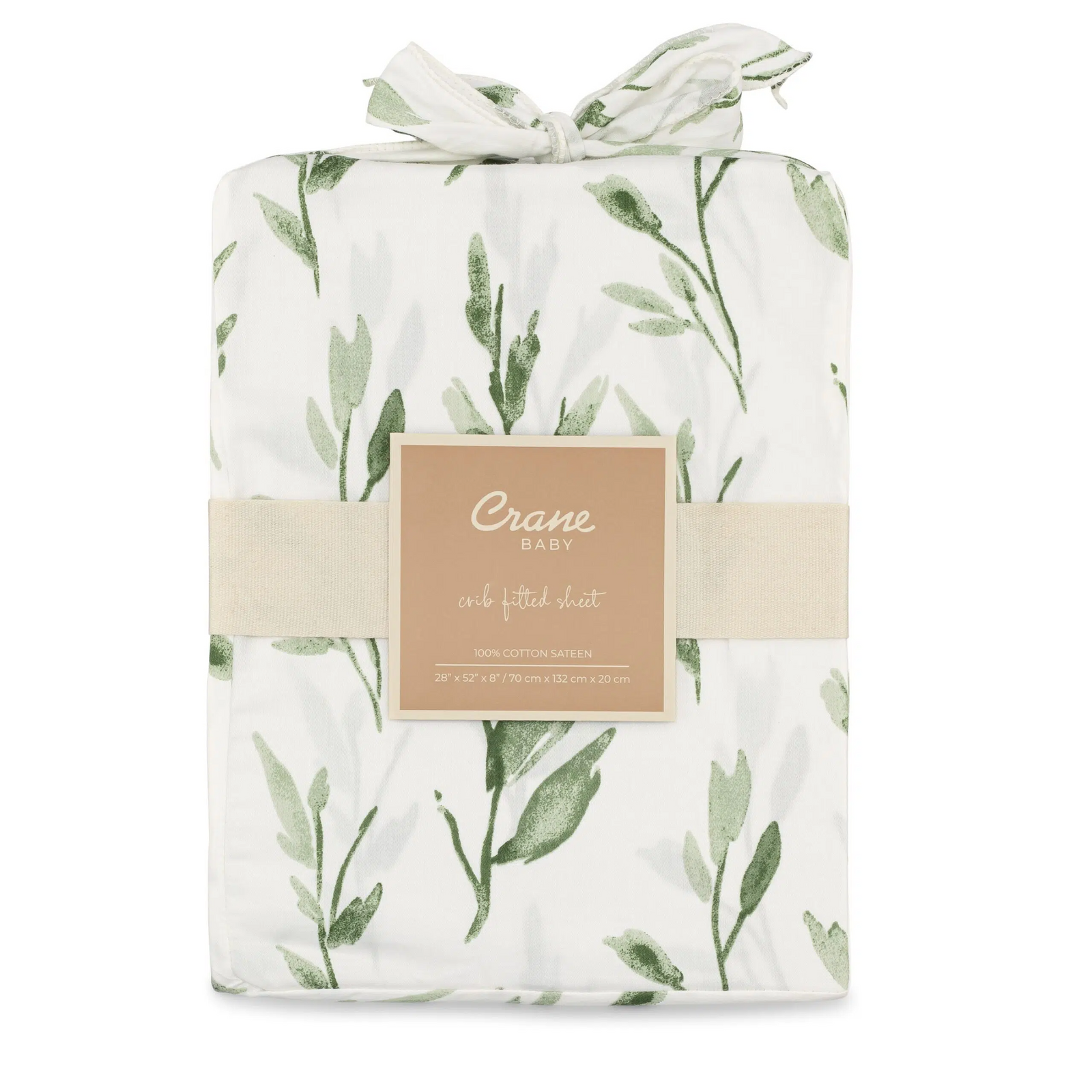 Parker Leaf Crib Sheet