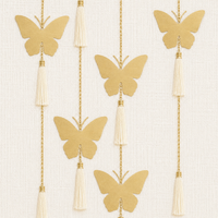 Butterfly Brass Nursery Ceiling Hanging