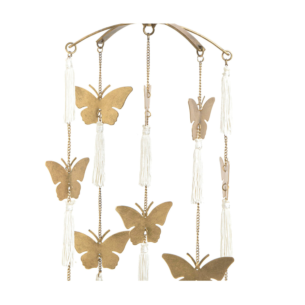 Butterfly Brass Nursery Ceiling Hanging