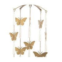 Butterfly Brass Nursery Ceiling Hanging