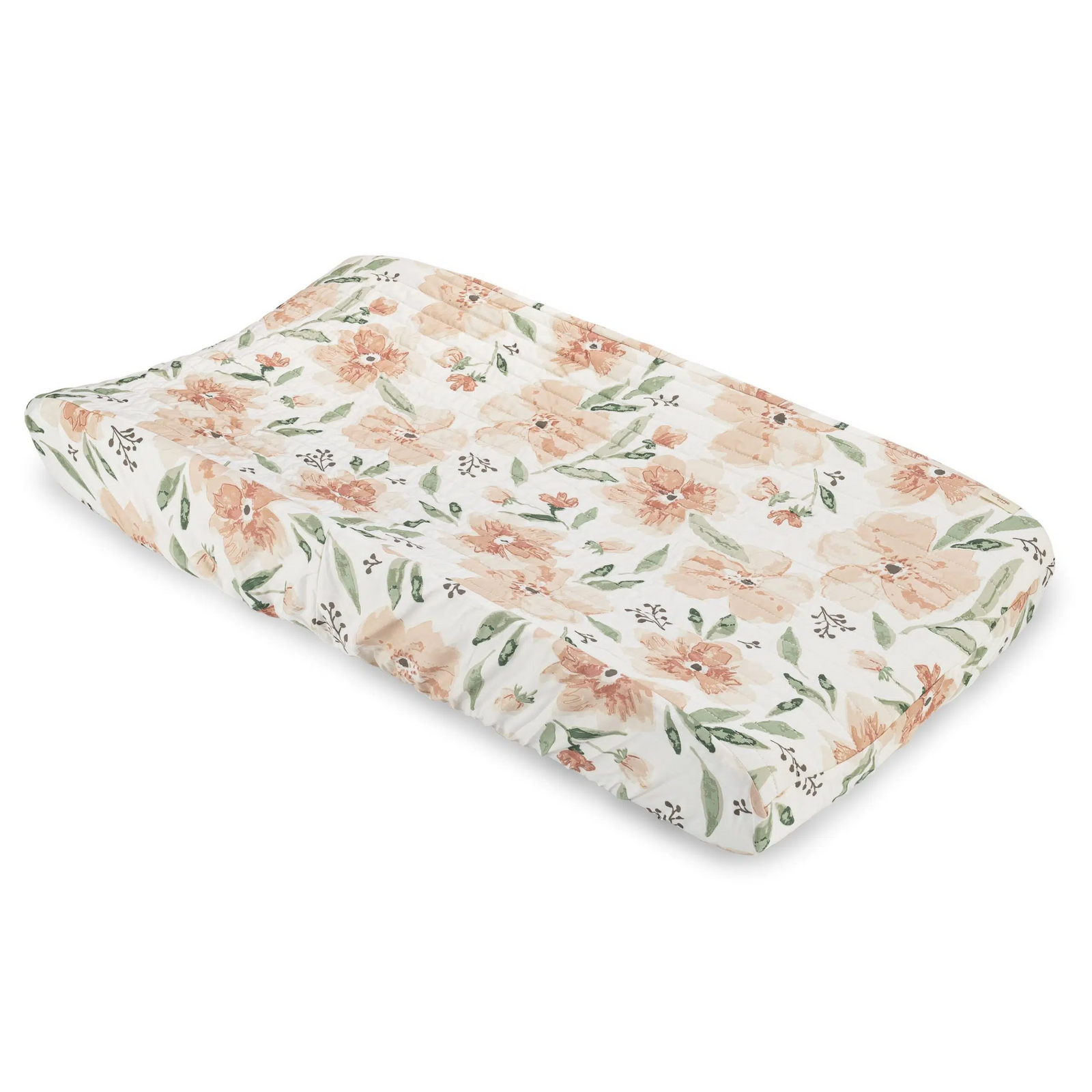 Parker Floral Quilted Changing Pad Cover
