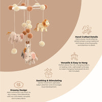 Safari Animal Baby Mobile