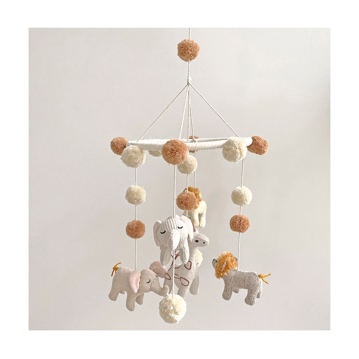 Safari Animal Baby Mobile