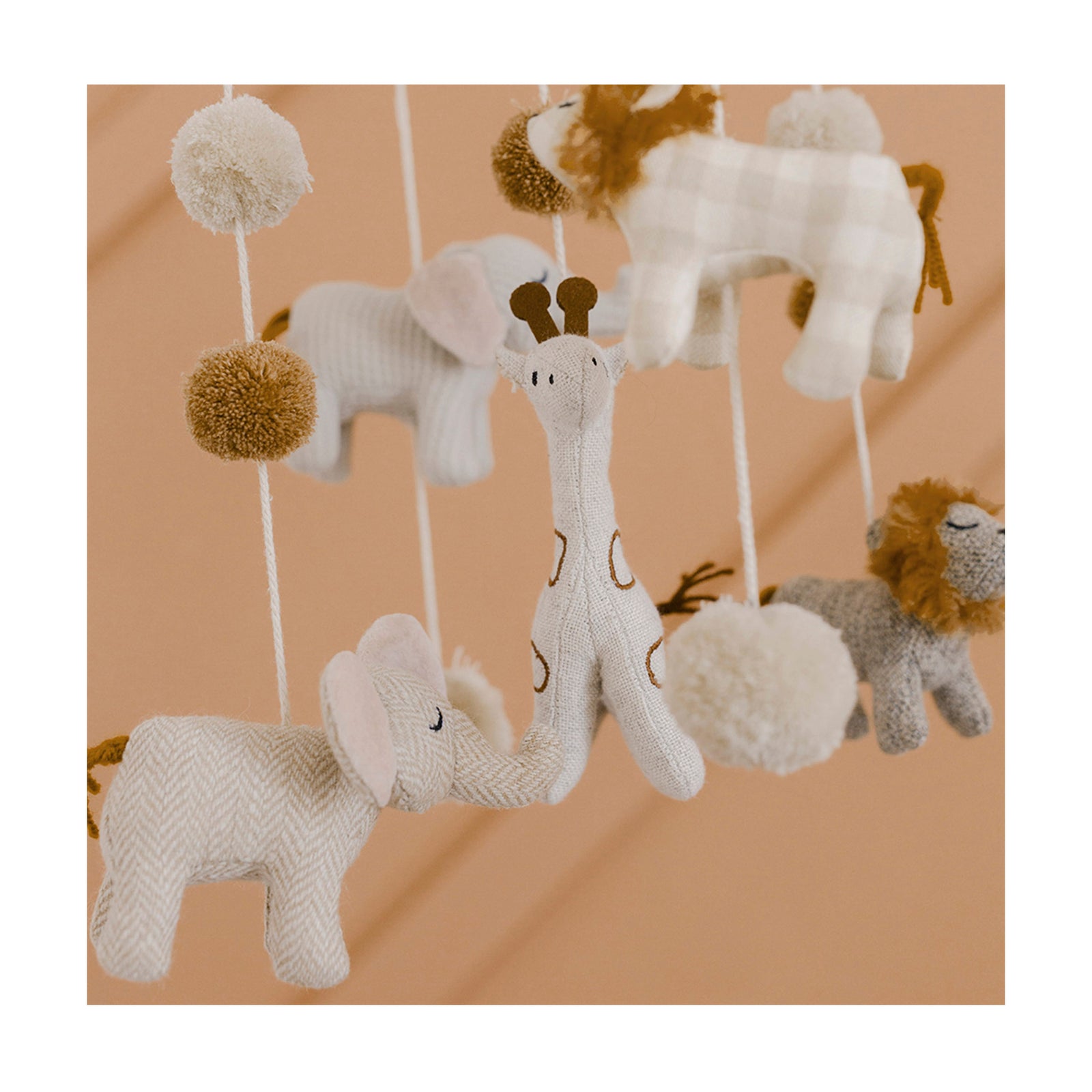 Safari Animal Baby Mobile