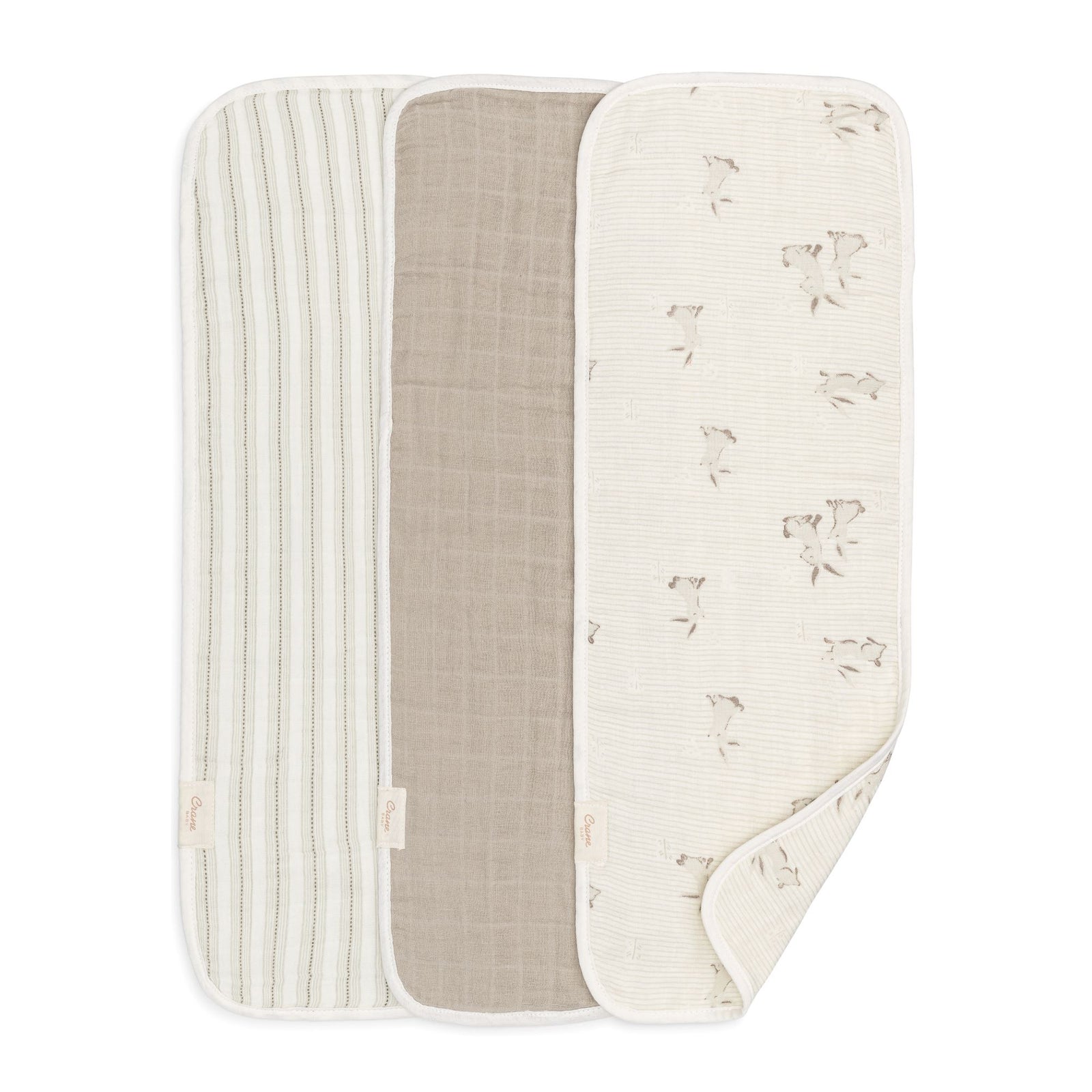 Bunny Burp Cloth Set