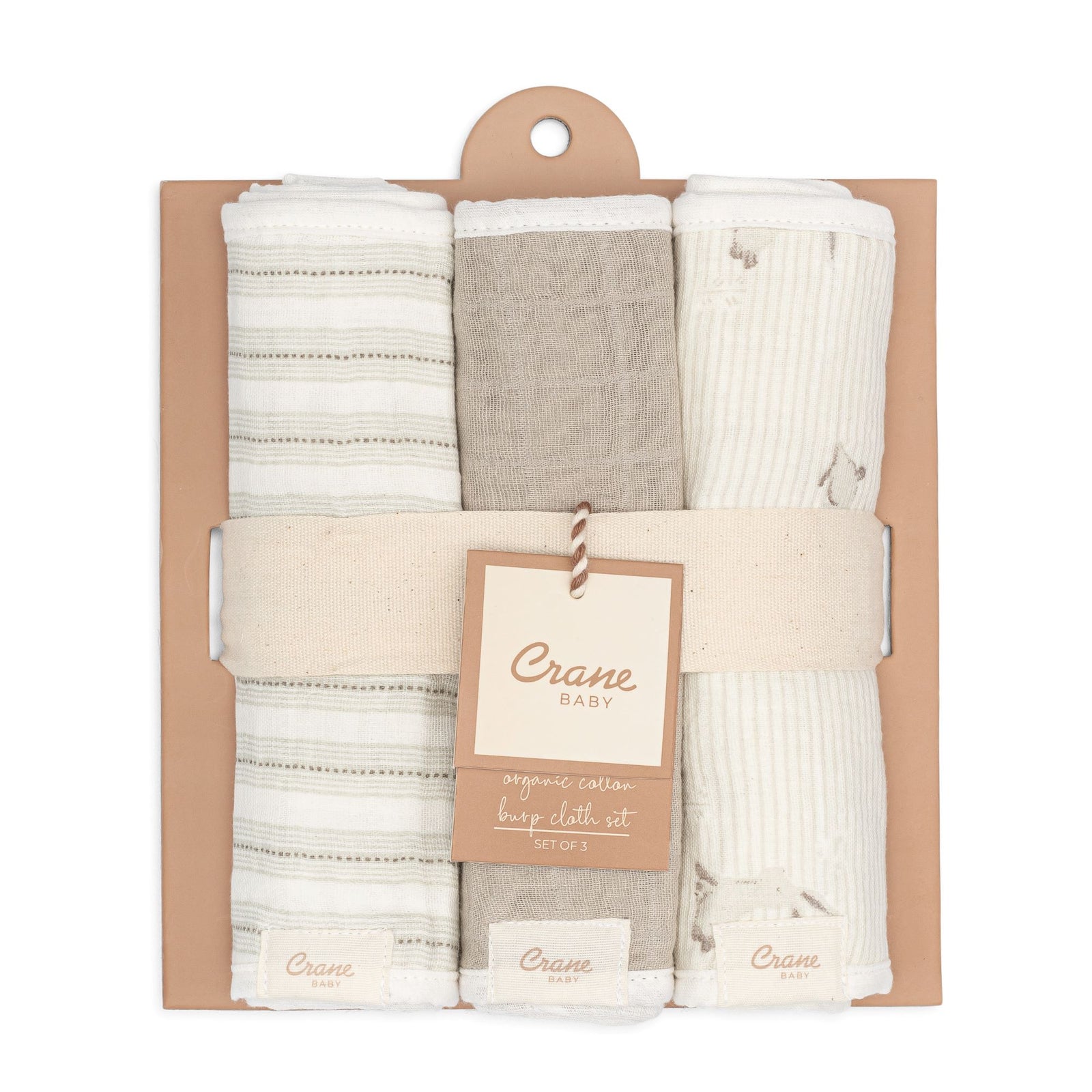Bunny Burp Cloth Set