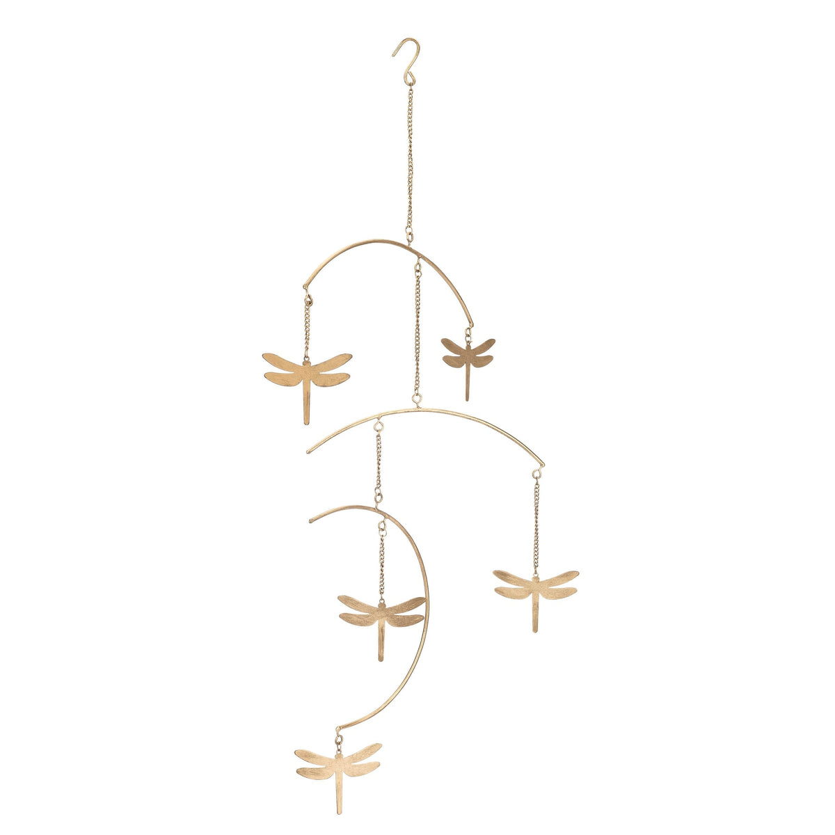 Dragonfly Brass Nursery Ceiling Hanging