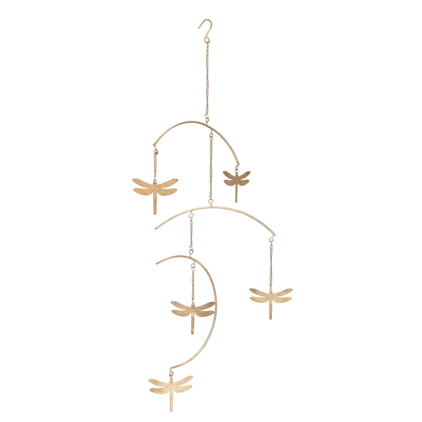 Dragonfly Brass Nursery Ceiling Hanging