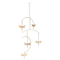 Dragonfly Brass Nursery Ceiling Hanging