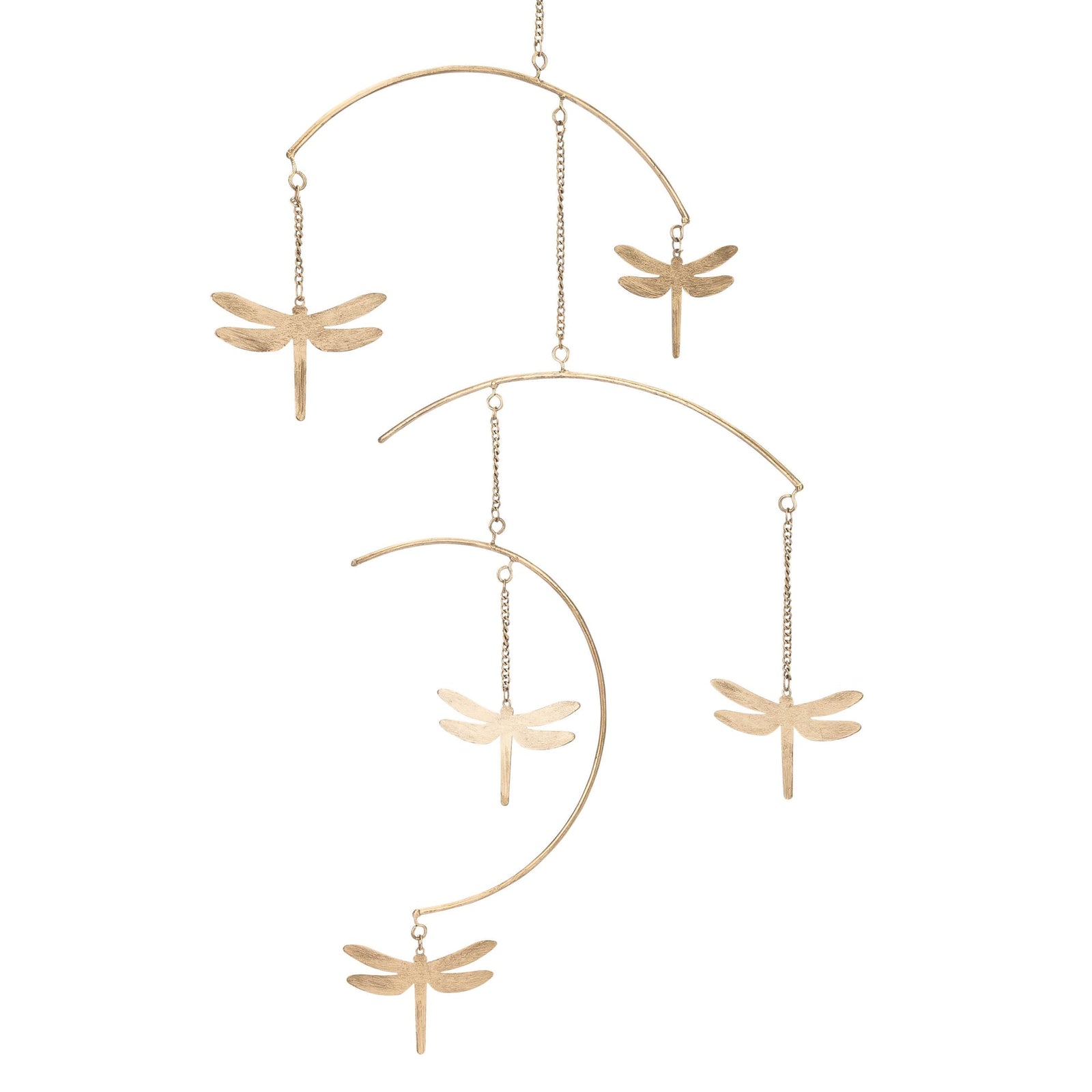 Dragonfly Brass Nursery Ceiling Hanging