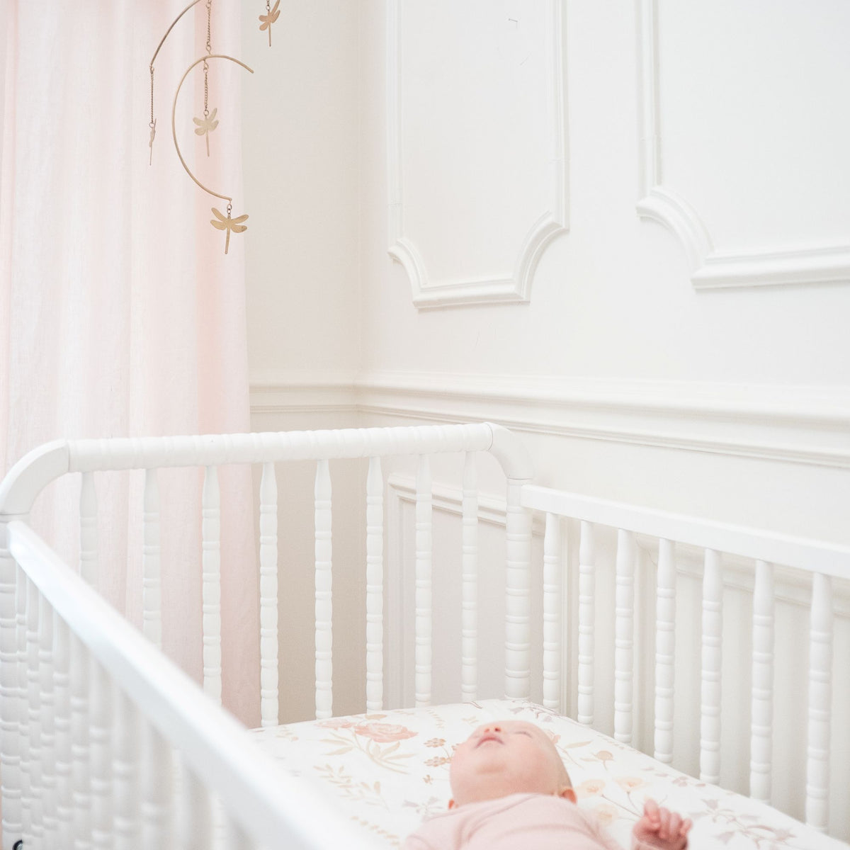 Dragonfly Brass Nursery Ceiling Hanging