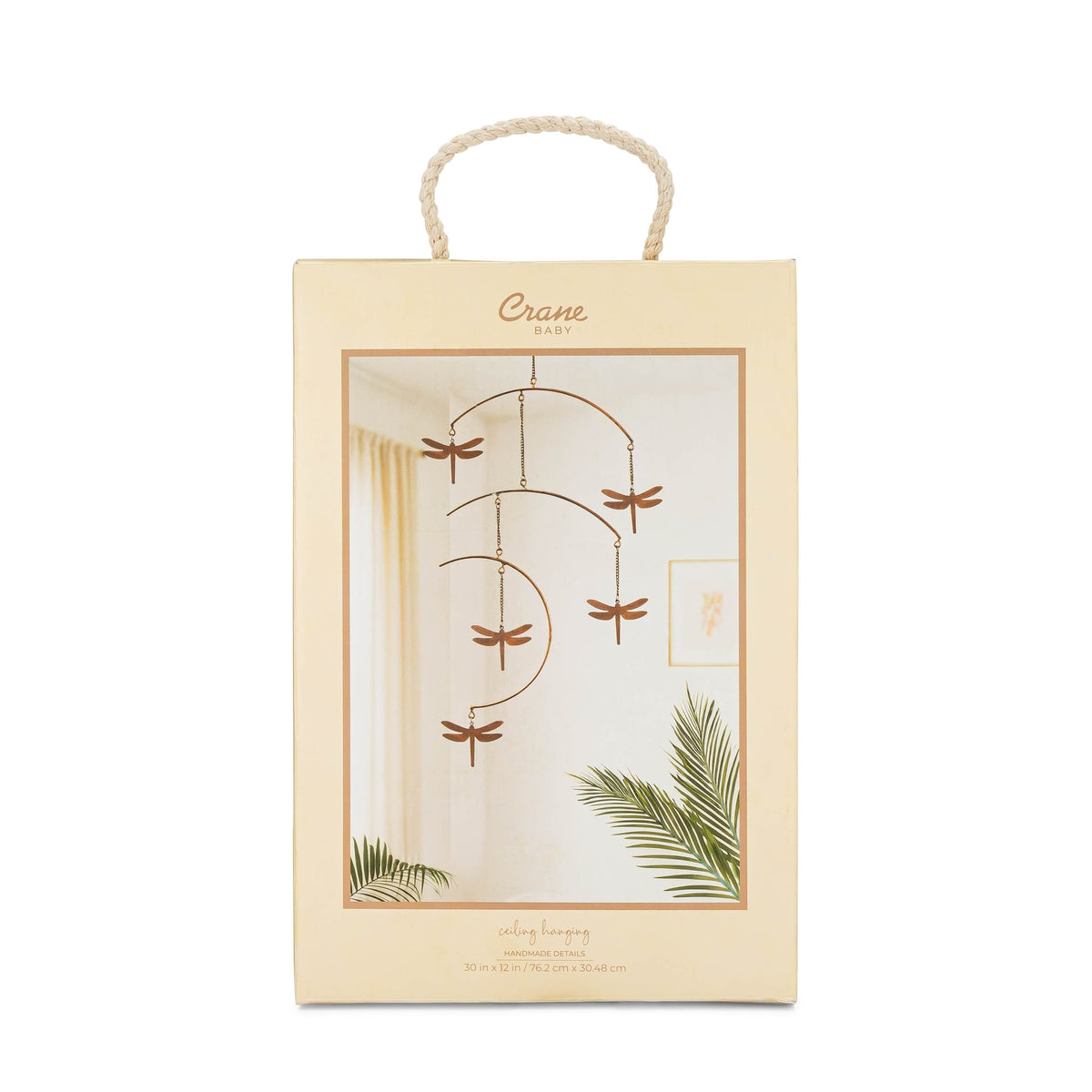 Dragonfly Brass Nursery Ceiling Hanging