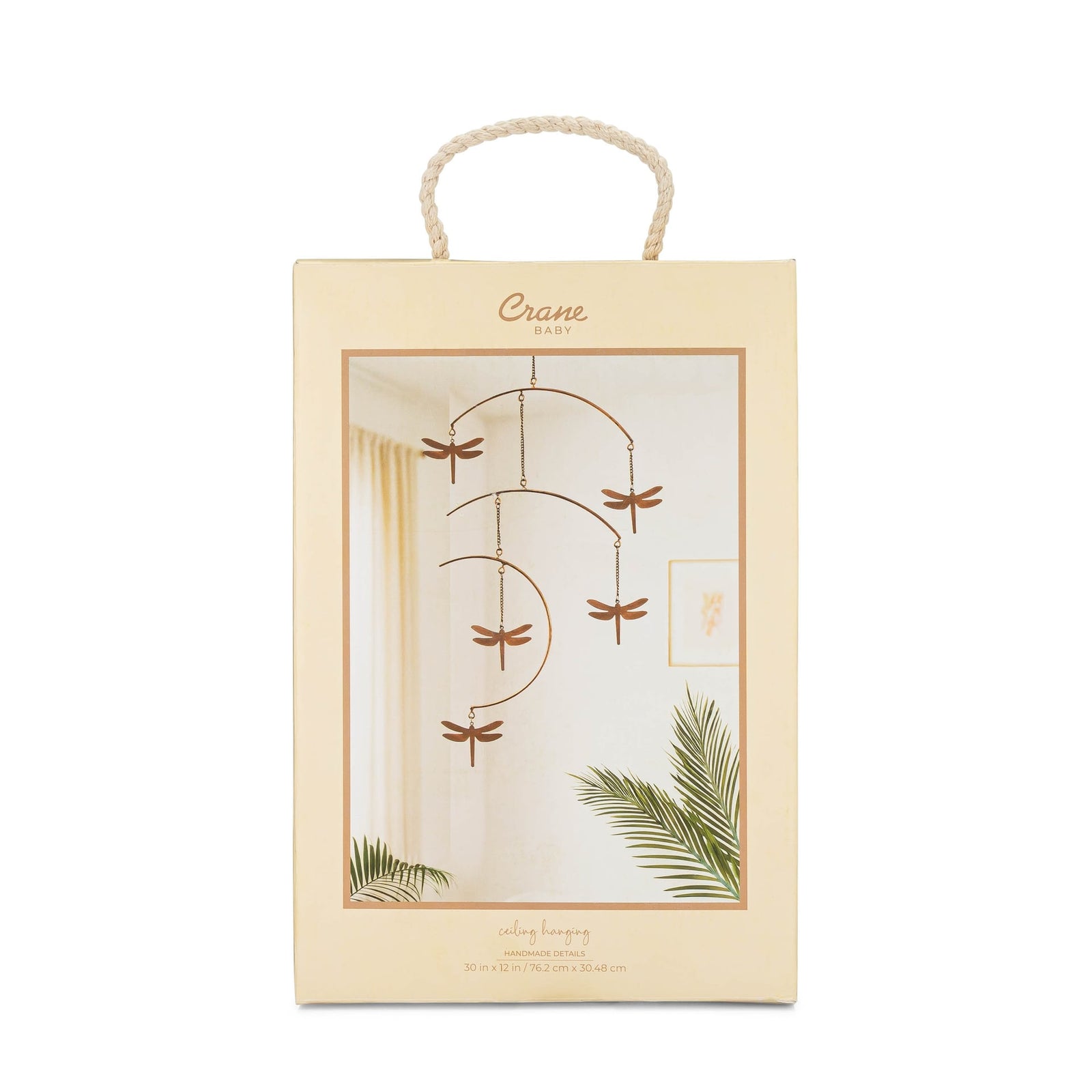 Dragonfly Brass Nursery Ceiling Hanging