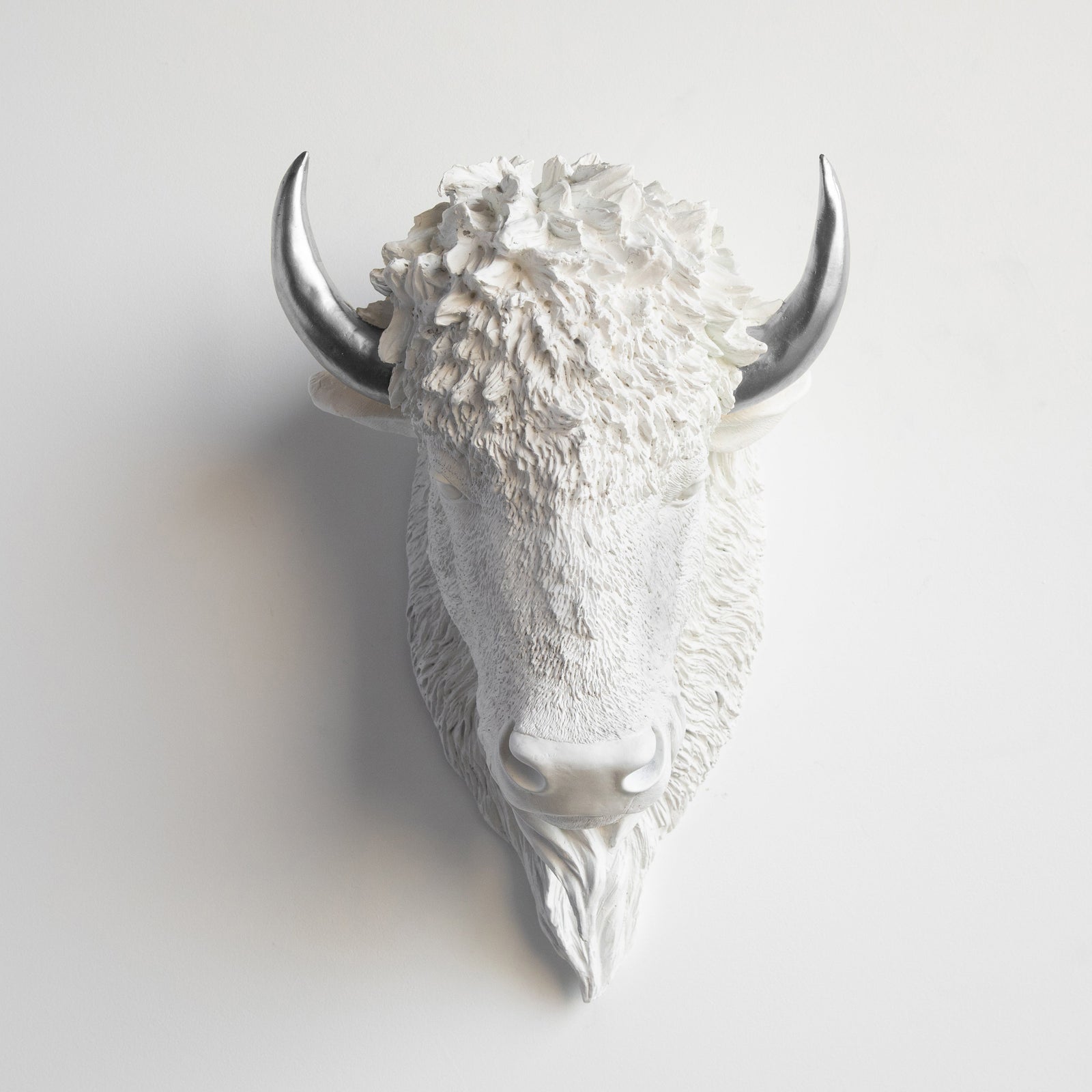 Faux Bison Sculpture