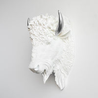 Faux Bison Sculpture