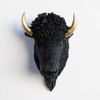 Faux Bison Sculpture