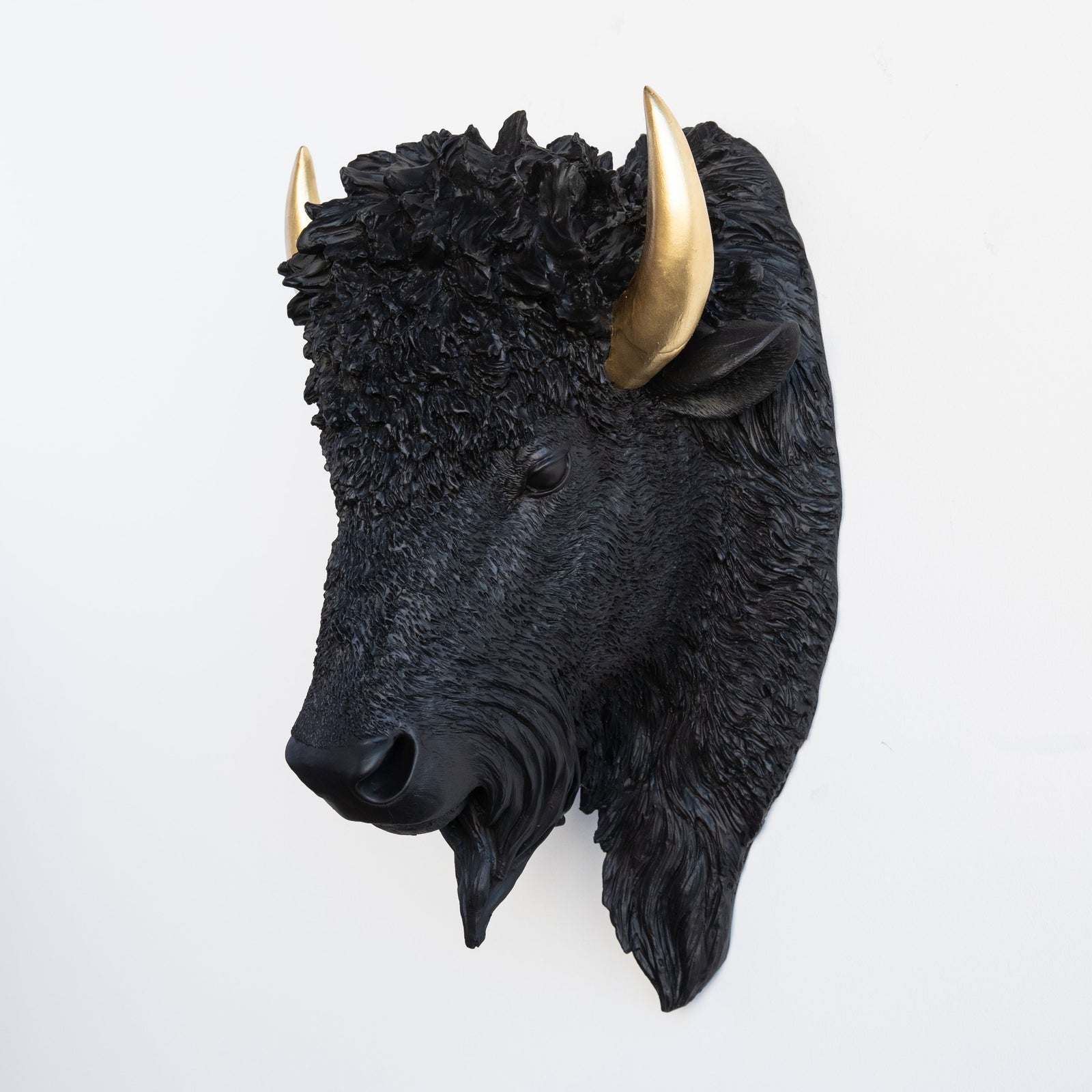 Faux Bison Sculpture