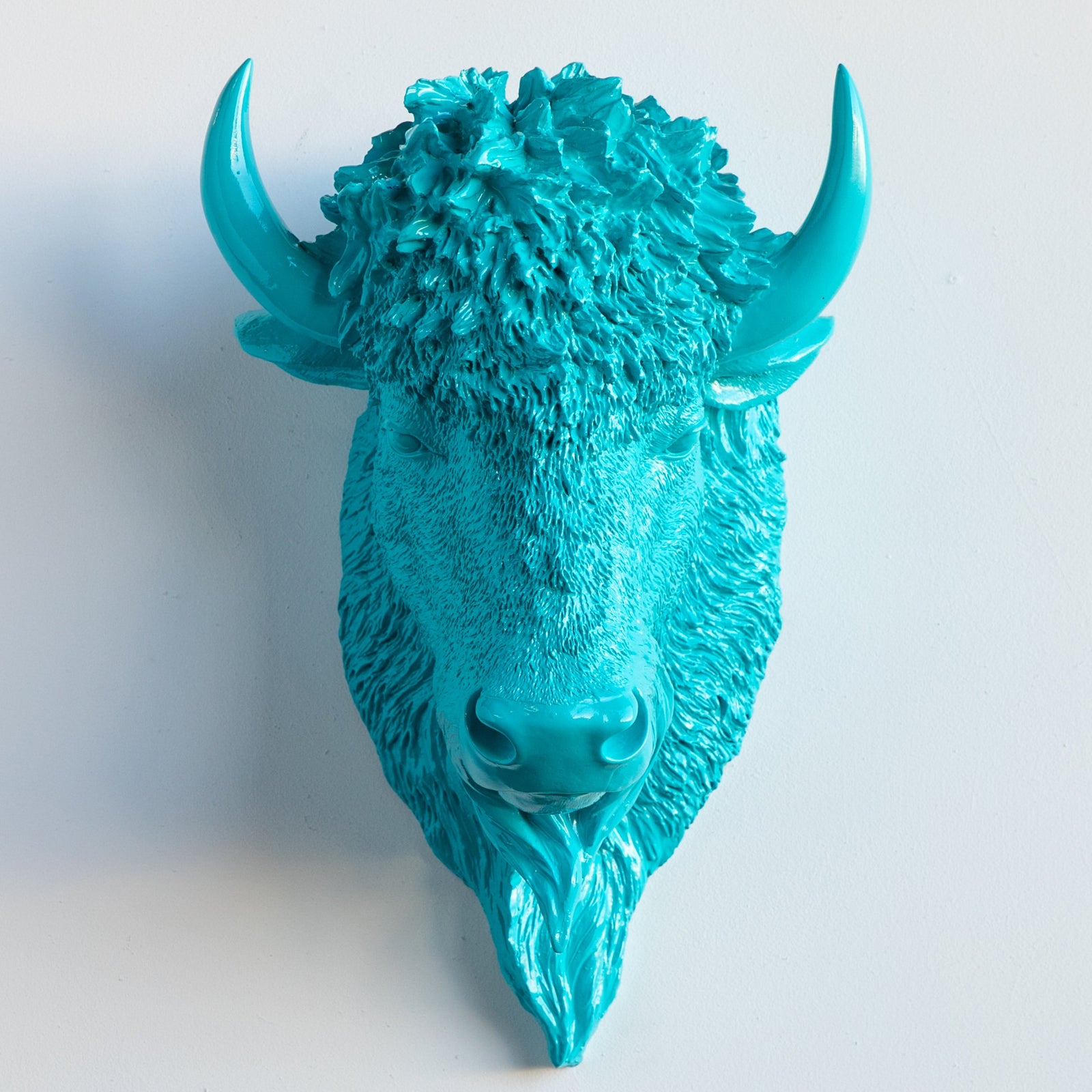 Faux Bison Sculpture