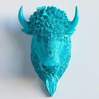 Faux Bison Sculpture