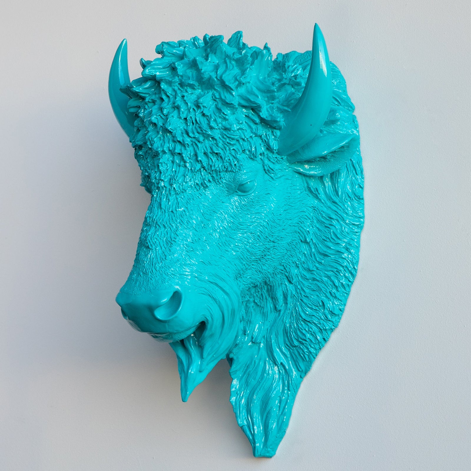 Faux Bison Sculpture