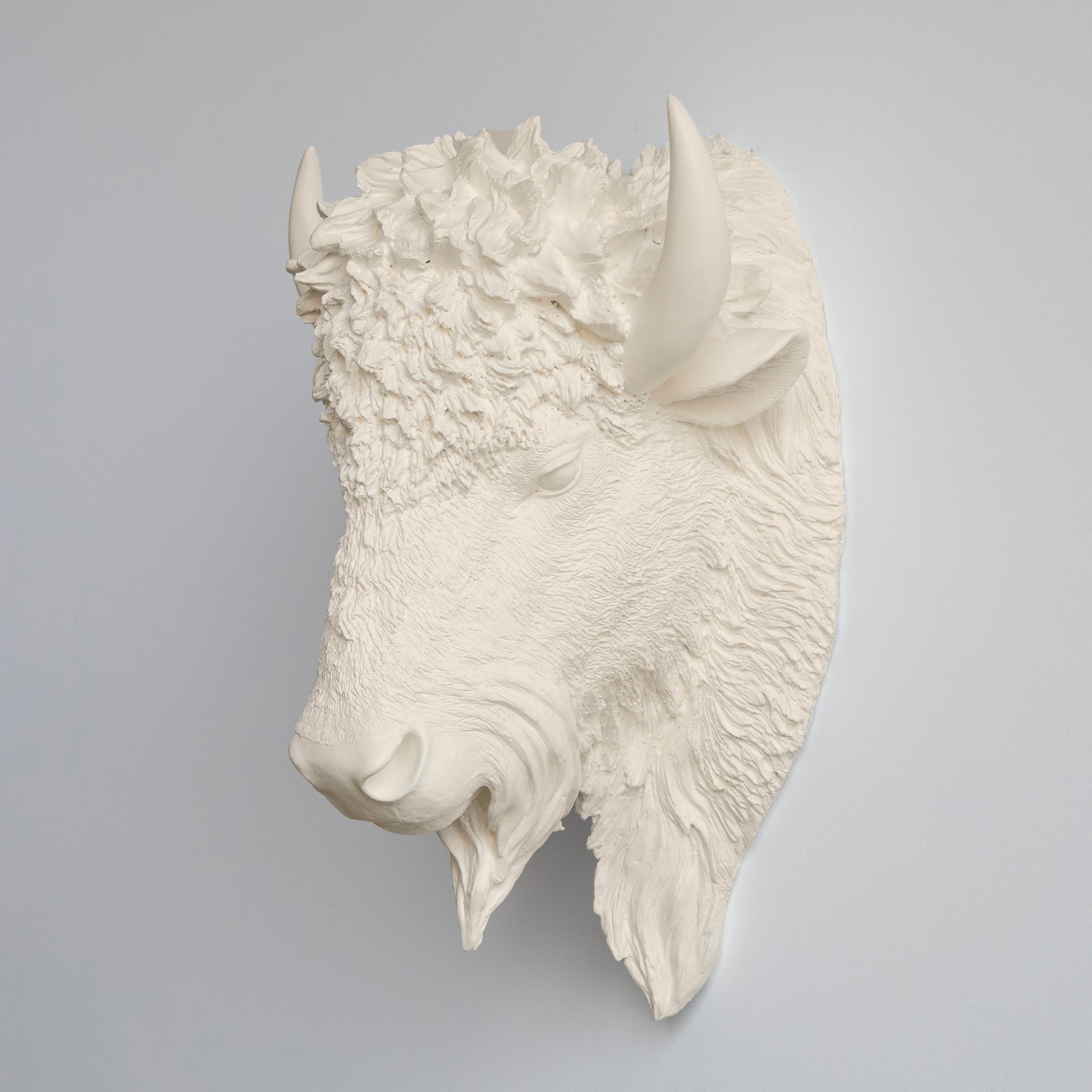 Faux Bison Sculpture