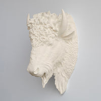 Faux Bison Sculpture