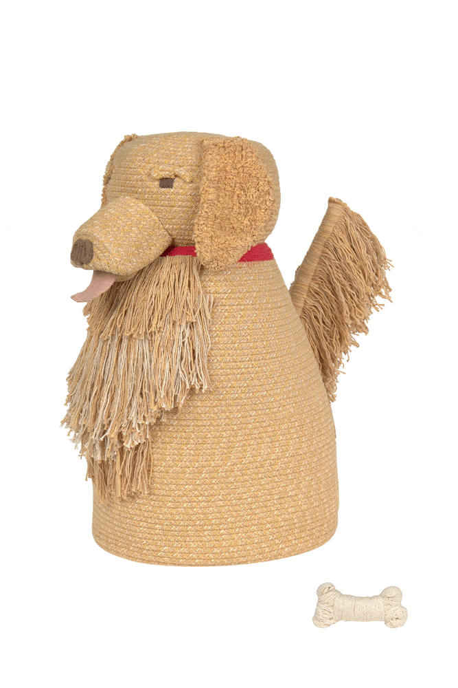 Golden Retriever Dog Basket