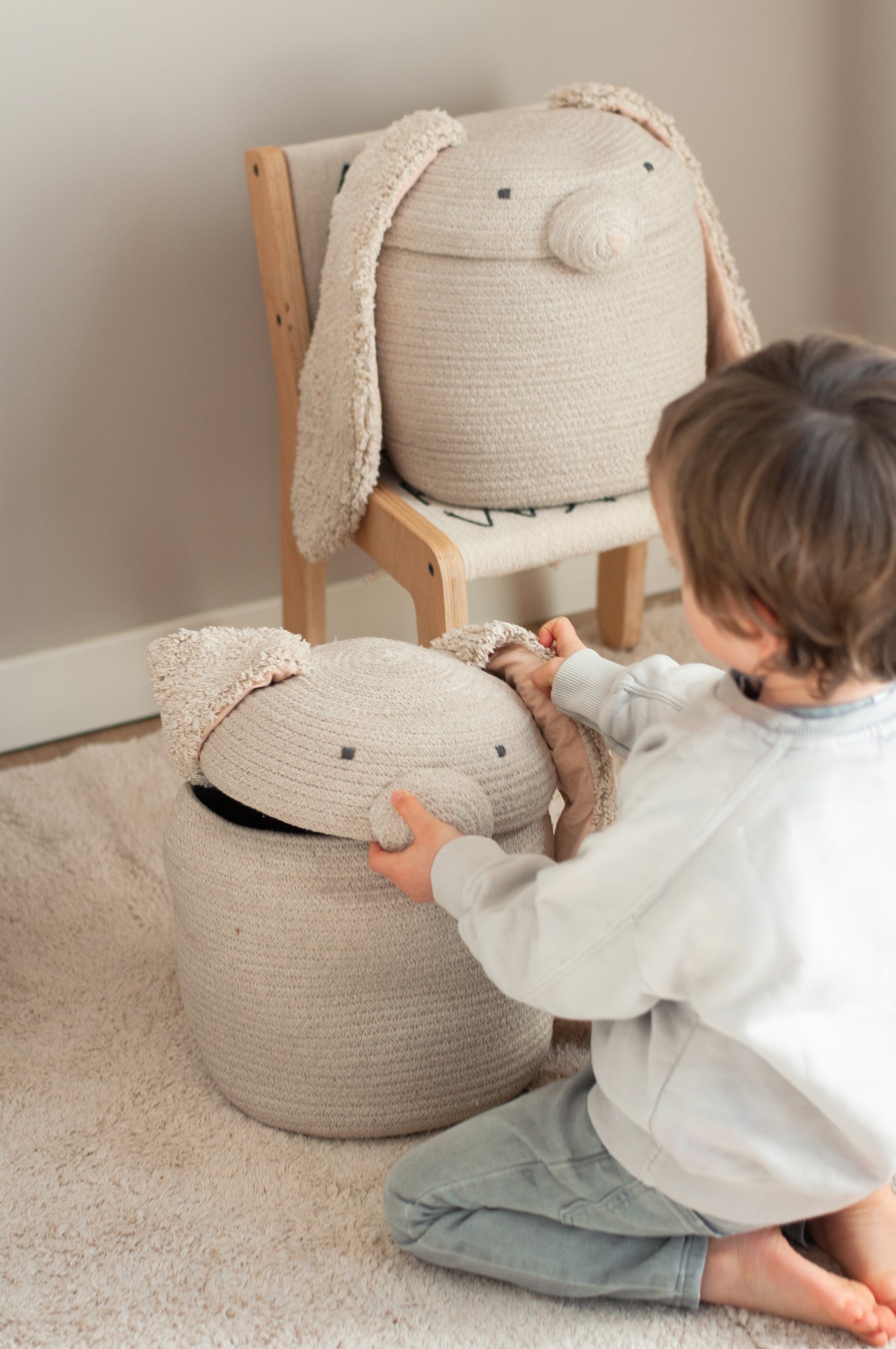 Rita the Rabbit Storage Basket