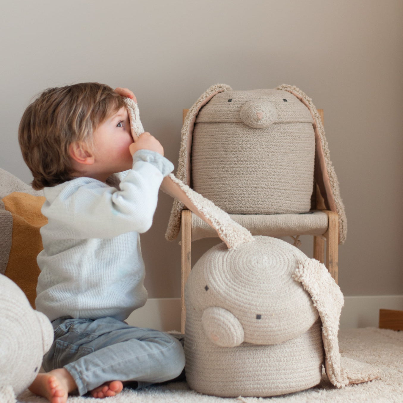 Rita the Rabbit Storage Basket
