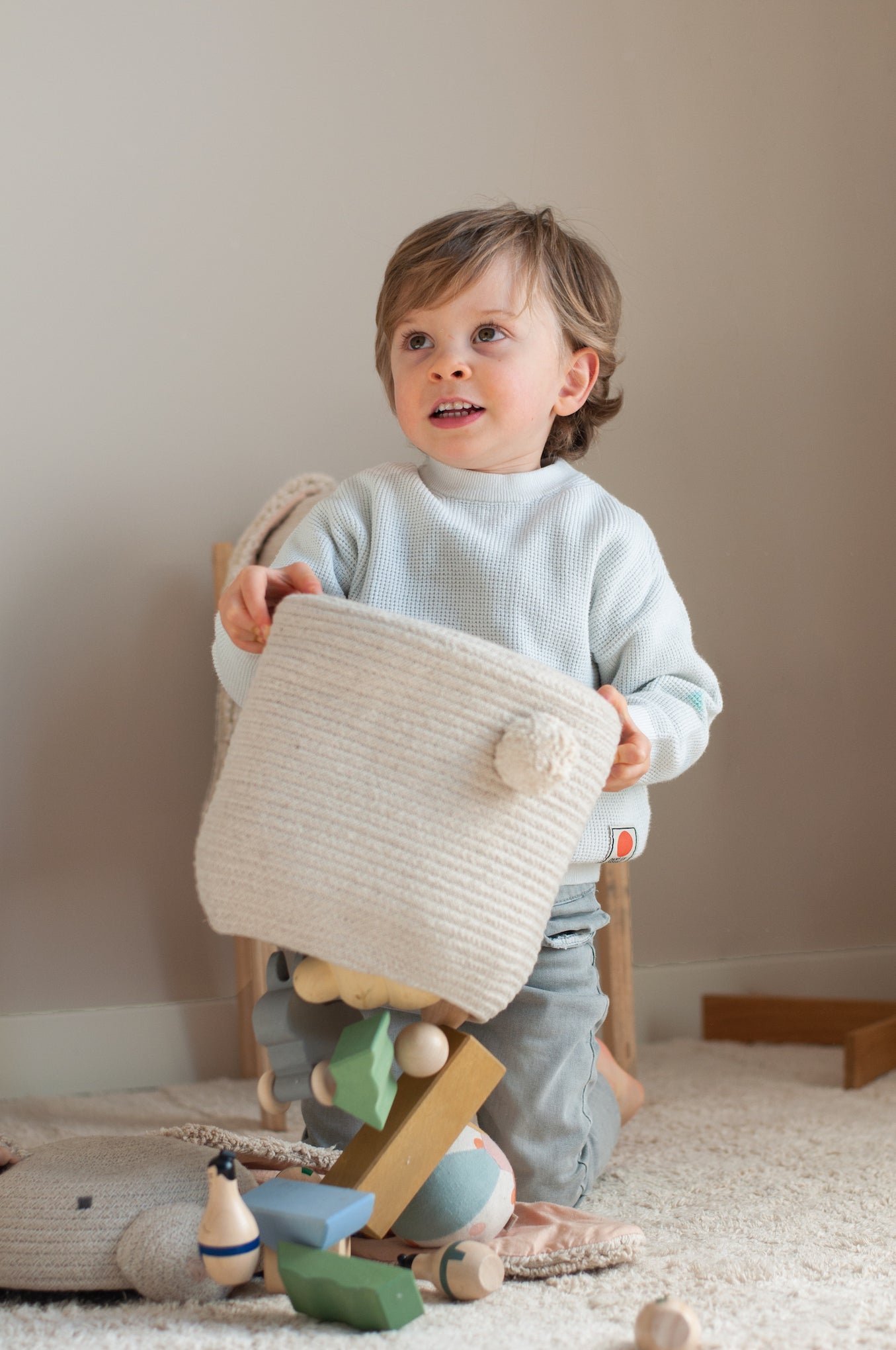 Rita the Rabbit Storage Basket