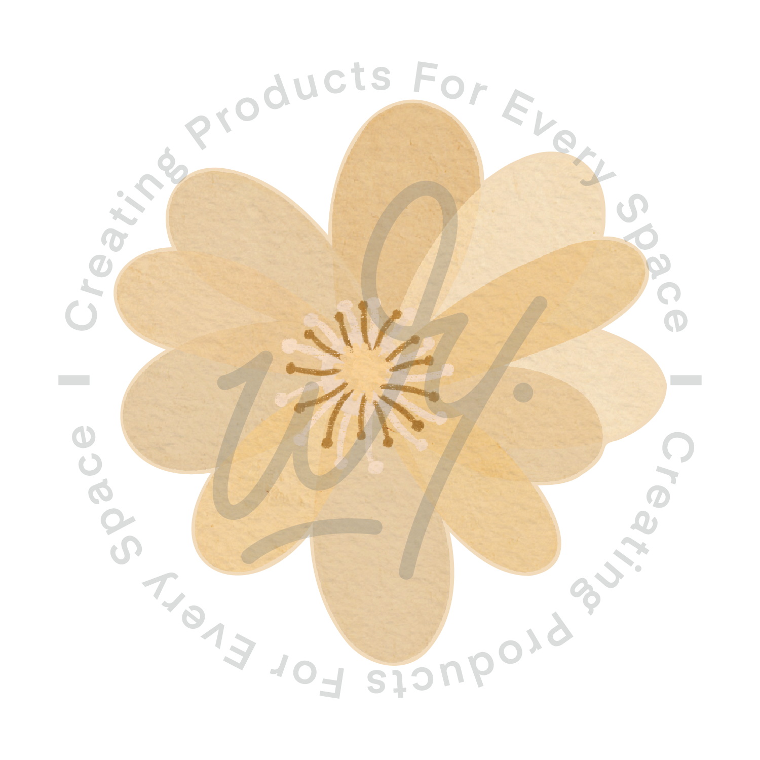 Blondie Flower Wall Decals
