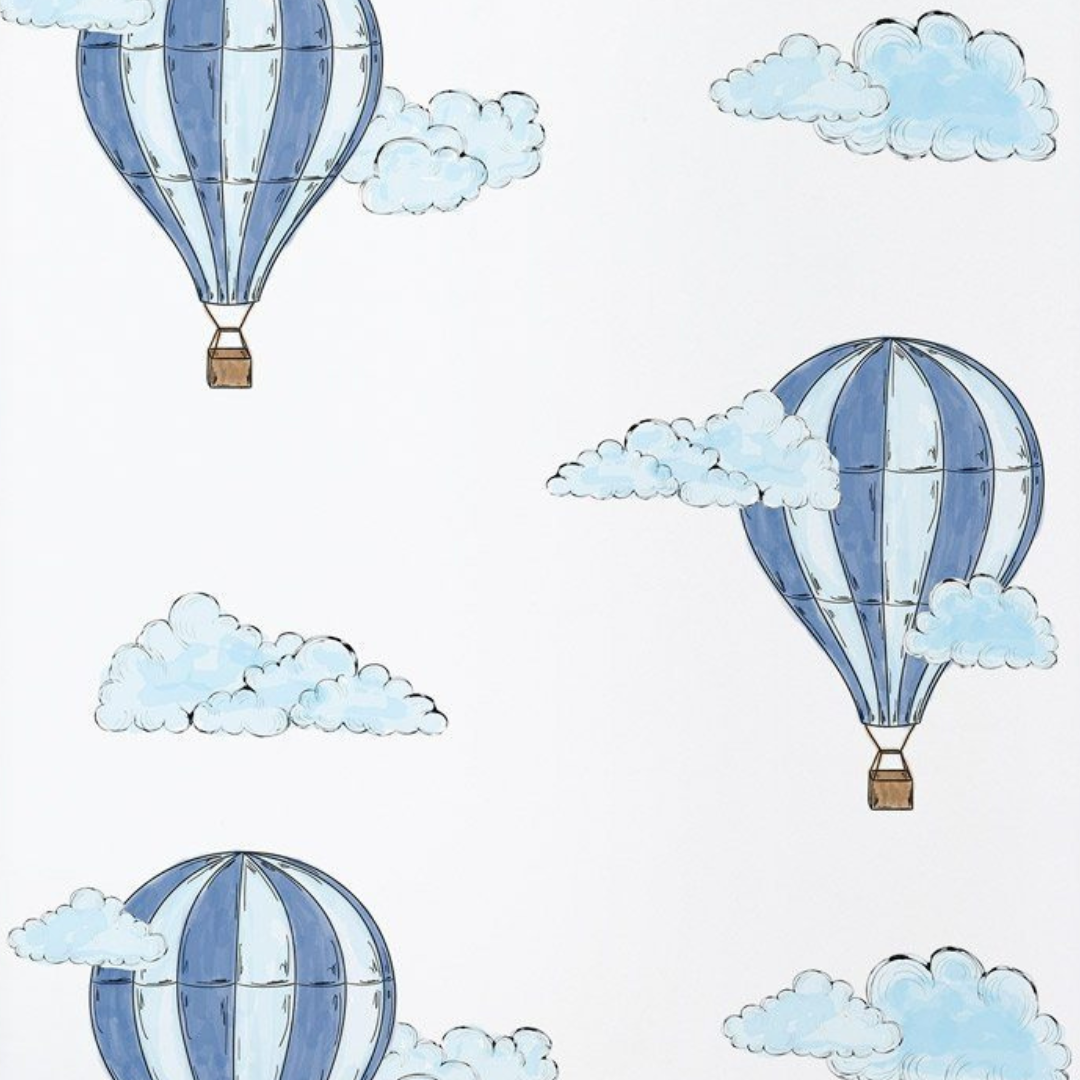 Blue Air Balloon Wallpaper