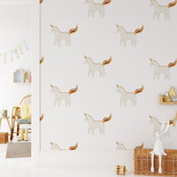 Boho Unicorn Wall Decal Set