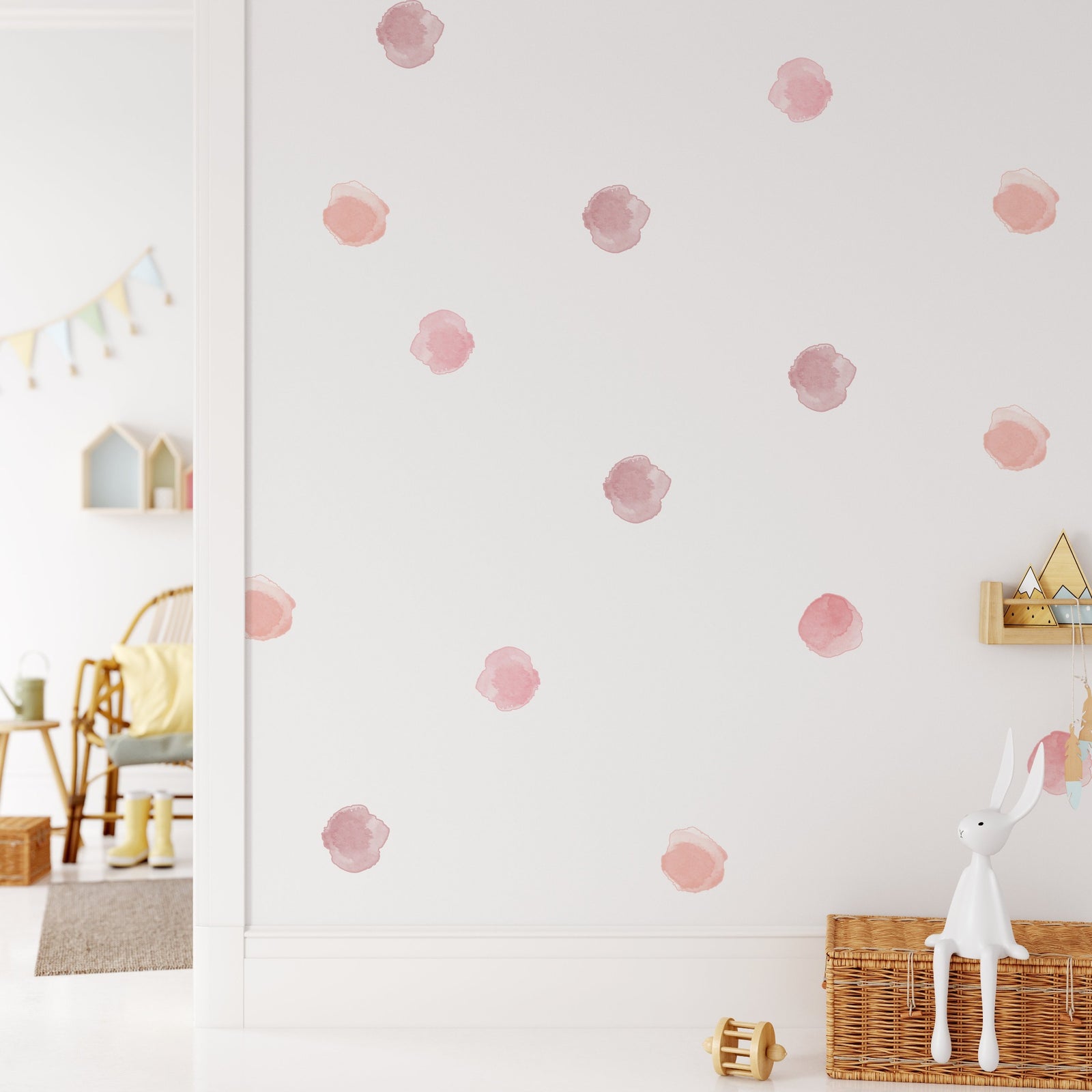 Bubblegum Dot Wall Decals