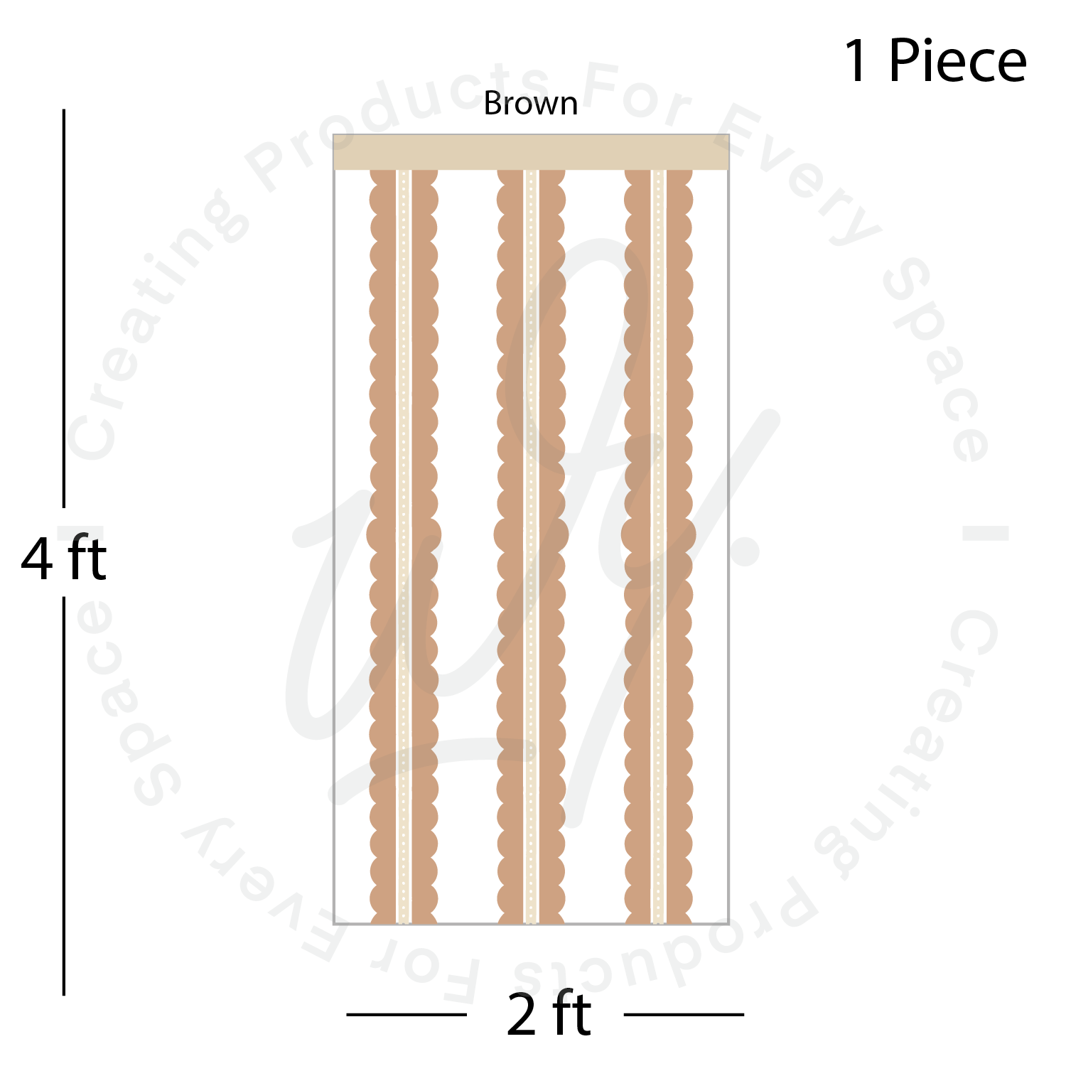 Bubble Molding Wall Decal Panels