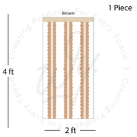 Bubble Molding Wall Decal Panels